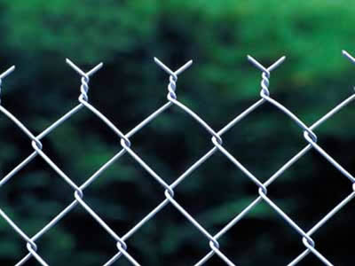 stainless steel Chain Link Fence with twist edge